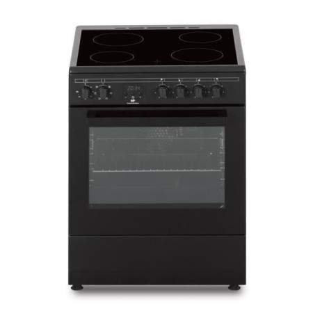 Cuisiniere vitrocéramique CONTINENTAL EDISON CECV60FCB - 4 feux - L58