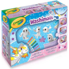 Crayola - Washimals Animaux fantastiques - Coffret de coloriage lavable pour enfants des 3 ans Crayola - Washimals Animaux fantastiques - Coffret de coloriage lavable pour enfants des 3 ans