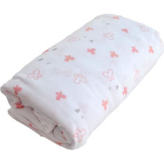 Drap housse - DOMIVA - LAPINOU - Imprimé - 60x120 cm