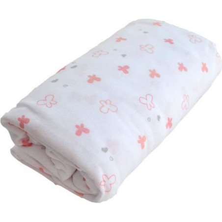 Drap housse - DOMIVA - LAPINOU - Imprimé - 60x120 cm