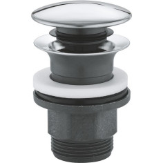 Bonde clic clac - GROHE - Diametre serrage vasque 63 mm - Matiere métal - Chrome - Po Bonde clic clac - GROHE - Diametre serrage vasque 63 mm - Matiere métal - Chrome - Po