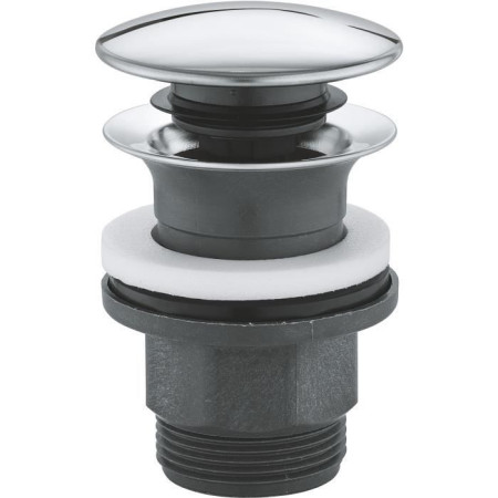 Bonde clic clac - GROHE - Diametre serrage vasque 63 mm - Matiere métal - Chrome - Po