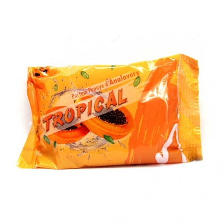 Savon de toilette papaye Tropical 80g