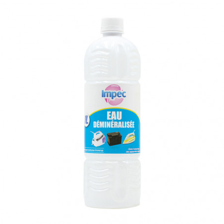 Eau déminéralisée 1L