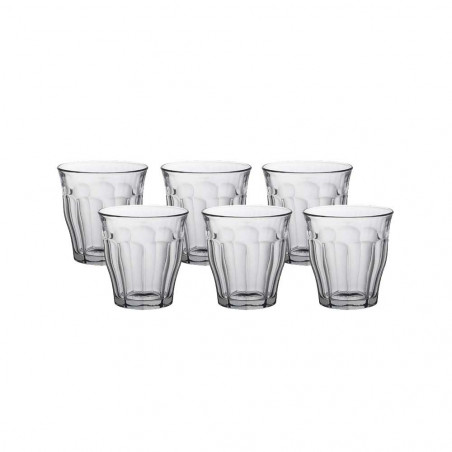 Verre Picardie transparent 16cl x6 pièces