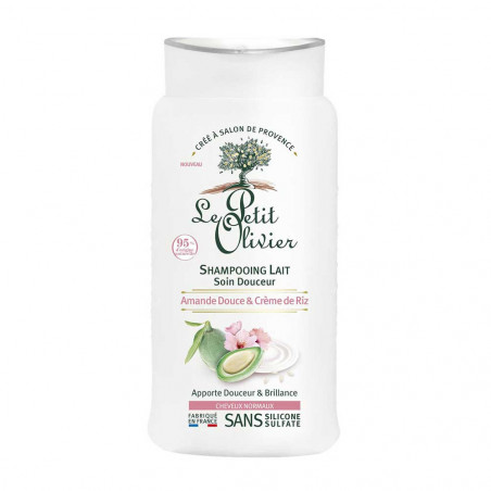 Shampoing lait douceur amande douce et crème de riz 250ml
