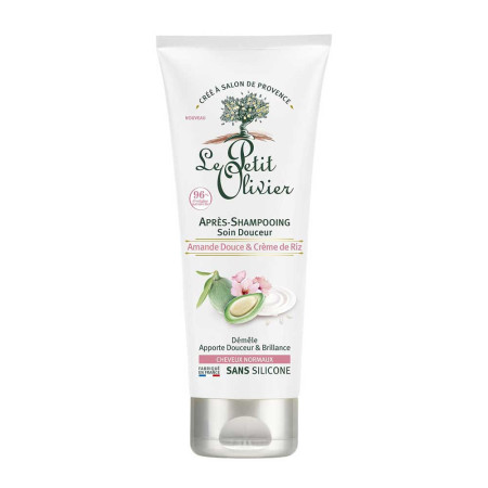 LE PETIT OLIVIER Après-shampoing douceur amande douce & crème de riz 200ml Antananarivo Madagascar