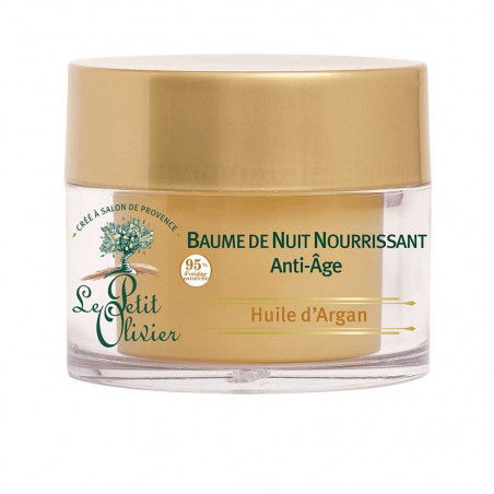 Baume de nuit anti-âge huile d'argan 50ml