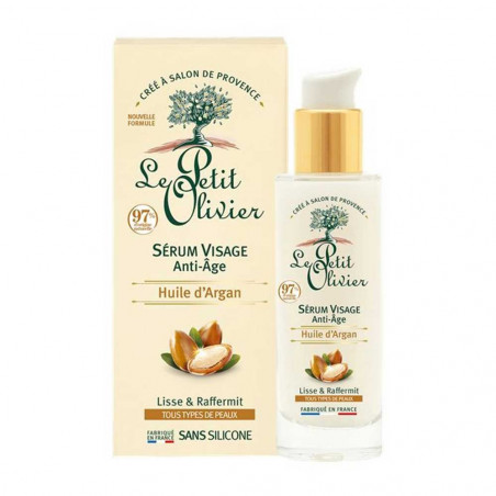 Sérum visage anti-âge huile d'argan 30ml