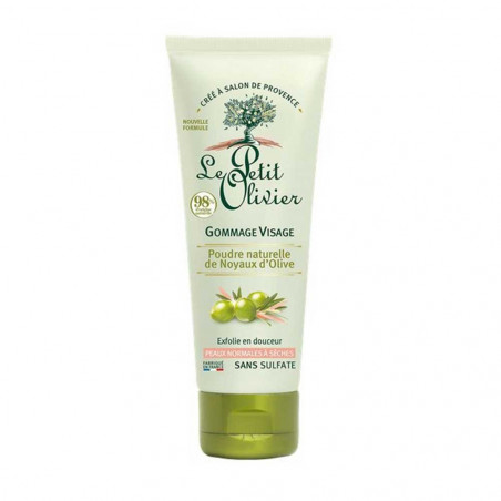 Gommage visage poudre de noyaux d'olive 75ml
