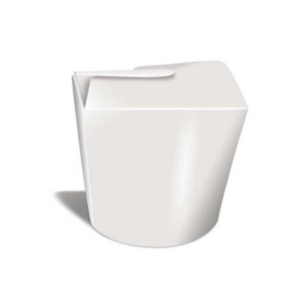 SANS MARQUE Pot à Pâtes Blanc en carton neutre 1L 50 pièces Antananarivo Madagascar