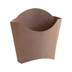 SANS MARQUE Cornet de Frites Grande taille Kraft Brun 87x133x170 100 pièces Antananarivo Madagascar