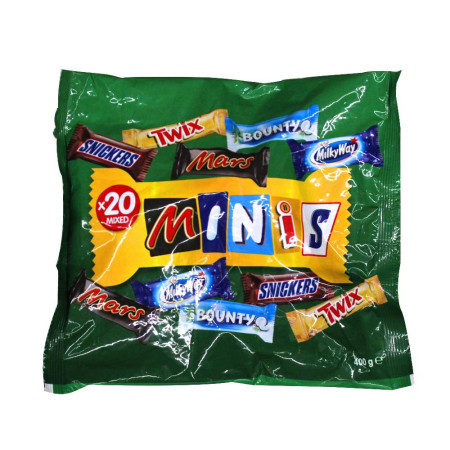 SNICKERS Assortiment barre de chocolat 400g Antananarivo Madagascar