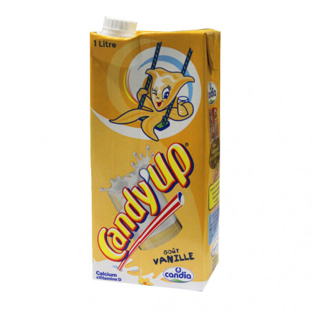 Lait vanille brique Candy'up 1L
