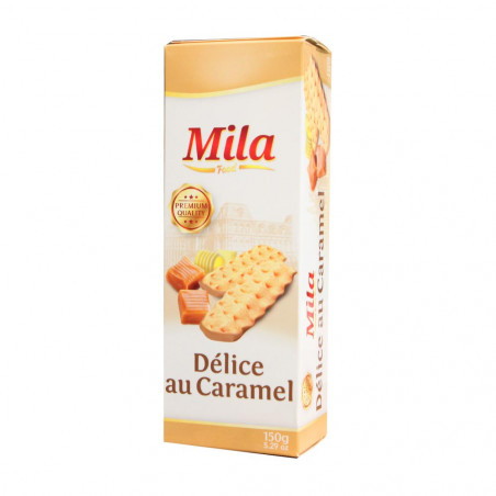Biscuits délice au caramel 150g