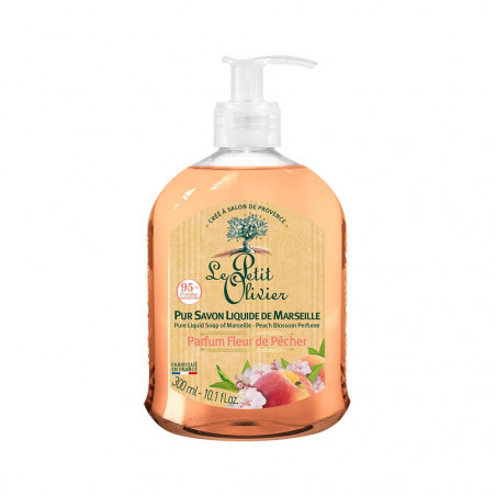 Savon liquide de marseille fleur de pêcher 300ml