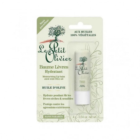 Baume lèvres hydratant huile d'olive 4g
