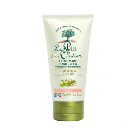 Crème mains hydratante huile d'olive 75ml