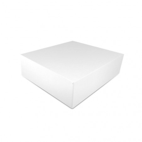 Boite pâtissière 33x5cm blanche 25 pièces