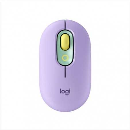 Souris Sans Fil Logitech POP Mouse avec Emojis Personnalisables, Bluetooth, USB, Multidispositifs - Menthe