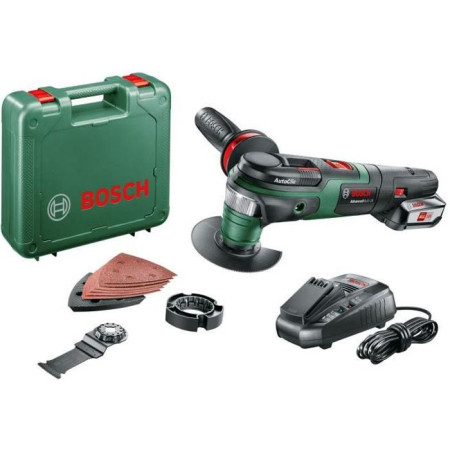 Outil multifonctions sans fil Bosch - AdvancedMulti 18 avec set d'accessoires (Livré