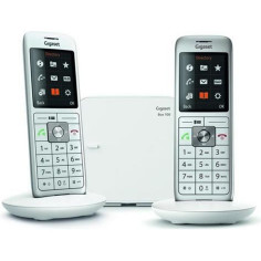 GIGASET Téléphone Fixe CL 660 Duo Blanc GIGASET Téléphone Fixe CL 660 Duo Blanc