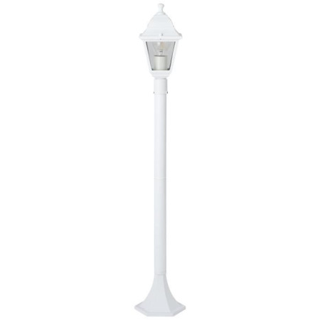 Lampadaire extérieur BRILLIANT NISSIE blanc E27 - 60W