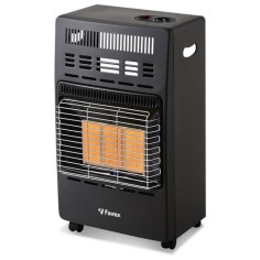 Chauffage d'appoint infrarouge au gaz butane KERN - Allumage par piezo - Surface de c