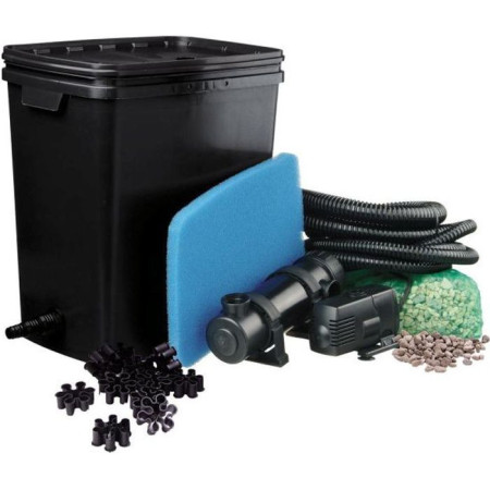 Kit de Filtration pour bassin UBBINK FiltraPure 7000+set - Filtration mécanique
