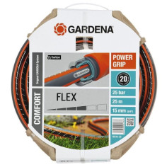 GARDENA Tuyau d'arrosage Comfort FLEX Longueur 25m Ø15mm Anti noeud et indéform GARDENA Tuyau d'arrosage Comfort FLEX Longueur 25m Ø15mm Anti noeud et indéform