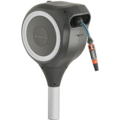 GARDENA Dévidoir automatique sur pic RollUp S liseret blanc  Longueur 15m  Ø11mm 