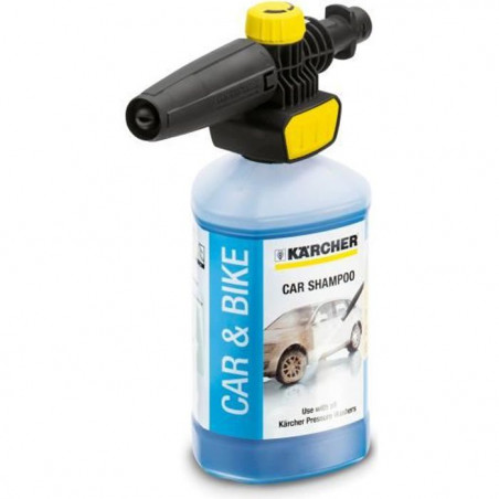 Canon a mousse Connect'n'Clean&nbsp;KARCHER + 1L shampoing auto 3 en 1