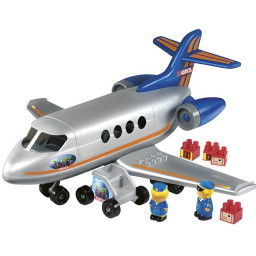 Avion Abrick - Ecoiffier - Jouet 1er âge - Garçon & fille - A partir de 18 mois - Fab