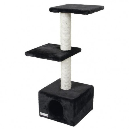 KERBL - Arbre a chat - VENUS SWEET 30 x 30 x 85 cm - Noir