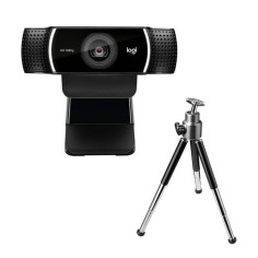 LOGITECH - Webcam Stream Full HD C922 Pro - Noir LOGITECH - Webcam Stream Full HD C922 Pro - Noir
