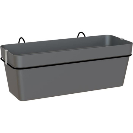 ARTEVASI - Kit balcon Jardiniere capri re 50cm v2 anthracite 50