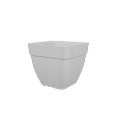 Pot a fleurs et plantes carré CAPRI CAMPANA - Plastique - 37x37 cm - Blanc - ARTEVASI Pot a fleurs et plantes carré CAPRI CAMPANA - Plastique - 37x37 cm - Blanc - ARTEVASI