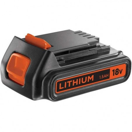 Batterie 18V 1,5Ah - BLACK+DECKER - BL1518-XJ - B+D Power Connect - Noir, orange