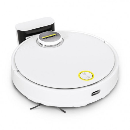 KARCHER RCV 3 - Aspirateur Robot et Laveur, Commande par Appli, Navigation Laser LiDAR, Cartographie, Détection de Pieces