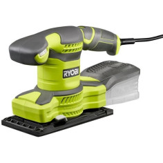Ponceuse vibrante électrique RYOBI 280W - sac de transport - 30 abrasifs RSS280-SA30 Ponceuse vibrante électrique RYOBI 280W - sac de transport - 30 abrasifs RSS280-SA30