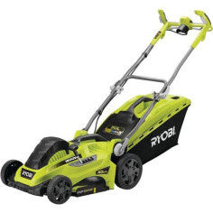 RYOBI - Tondeuse 1800 W - Ø coupe 40 cm - ramassage et mulching - double poignée Vert
