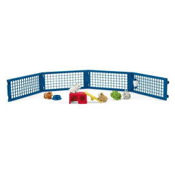 Maison pour lapins et cochons d'Inde - Schleich - 42500 - Jouet pour enfant a partir de 3 ans