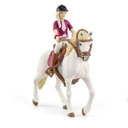 Figurine Schleich Horse Club Sofia & Blossom - 42540 pour enfant de 5 ans et plus