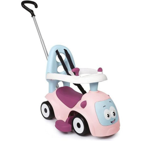 Smoby - Porteur Maestro Balade Rose - Pour Enfant Des 6 Mois - Evolutif - Roues Silen