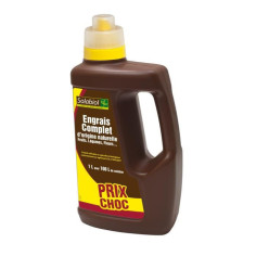 Solabiol SOLICOMP1 Engrais Complet Liquide 1L - Engrais universel | Utilisable en Agr Solabiol SOLICOMP1 Engrais Complet Liquide 1L - Engrais universel | Utilisable en Agr
