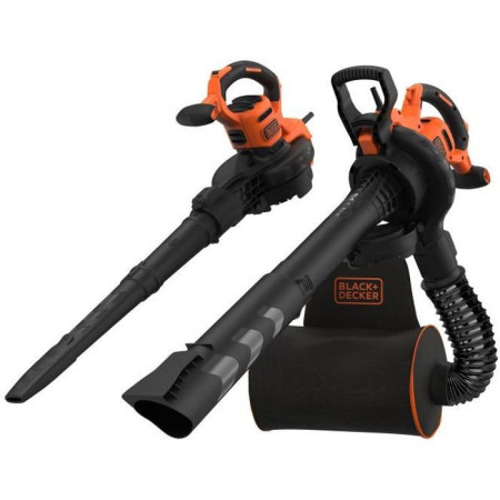 BLACK+DECKER Aspirateur Souffleur Électrique a Fil BEBLV300-QS Aspirateur