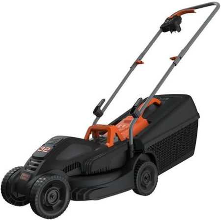 BLACK+DECKER Tondeuse a Gazon Electrique Filaire 1000W BEMW351-QS 3 Hauteurs Réglable
