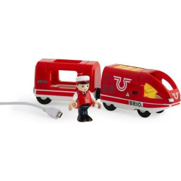 Brio World Train de Voyageur Rechargeable + cable USB - Accessoire Circuit de train e