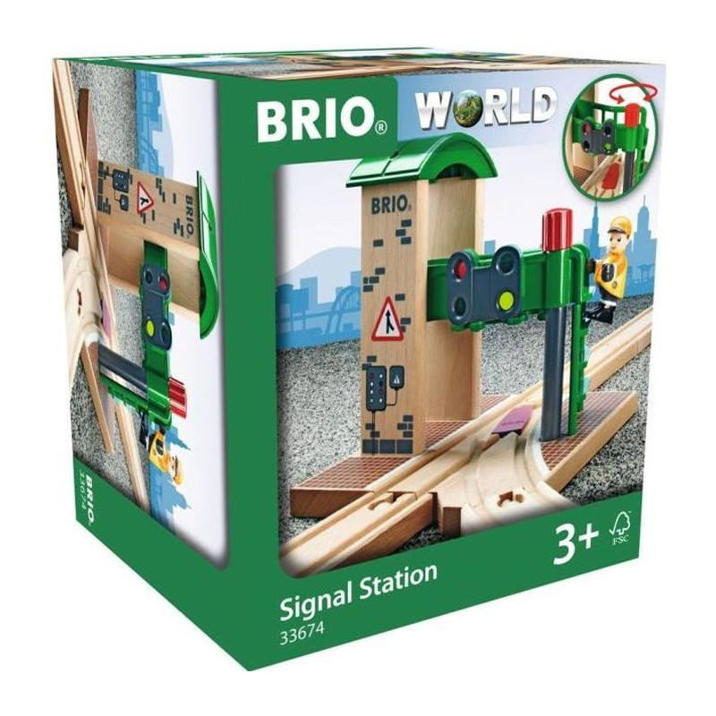 Aiguillages Courbes BRIO Pour Circuit De Train En Bois - 2 Pièces De 144 Mm - Compatible Avec Les Rails BRIO Et Autres Marques - À Partir De 3 Ans