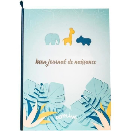 DOMIVA Livre naissance Zanimo - Bleu - 31